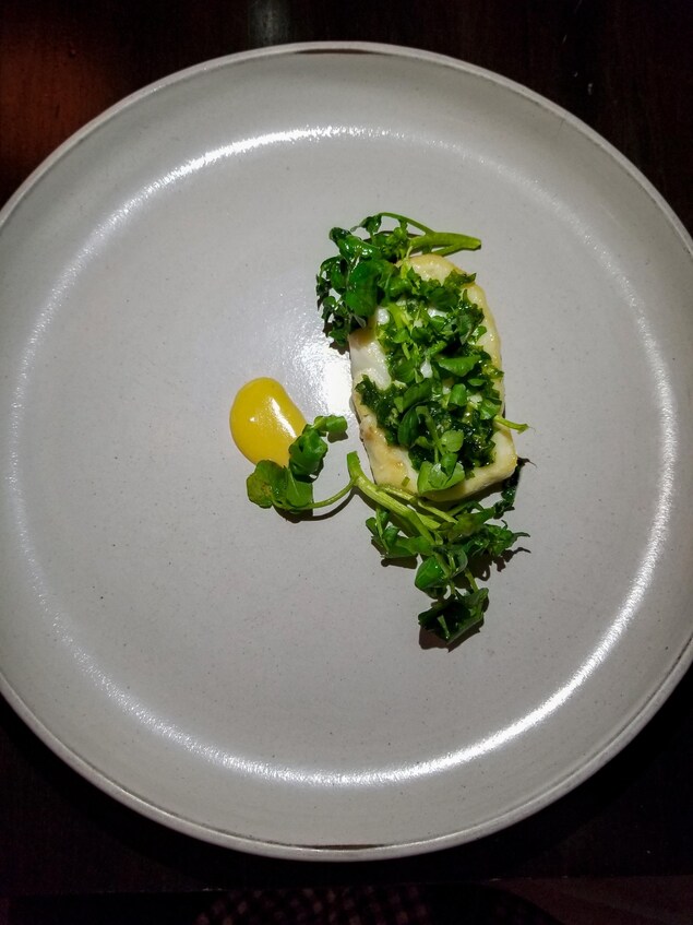Un plat pris en plongée Un plat pris en plongée