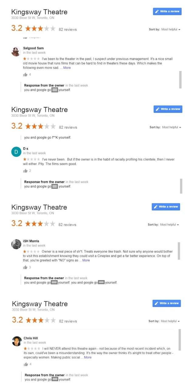 Une liste de commentaires et d'échanges sur Google reviews. Une liste de commentaires et d'échanges sur Google reviews.