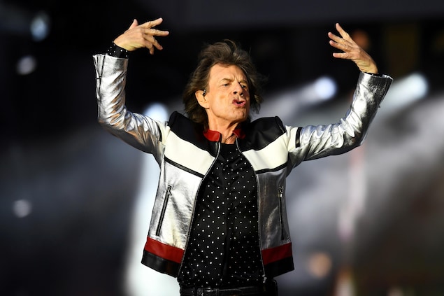 Mick Jagger lors d'un spectacle à Londres. Mick Jagger lors d'un spectacle à Londres.