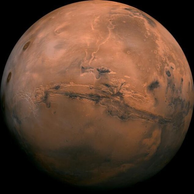 La planète Mars. La planète Mars.