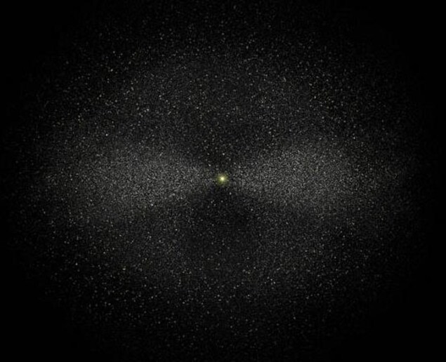 Le nuage d'Oort entoure notre système solaire.
