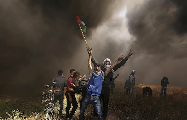 Des manifestants palestiniens et l’armée israélienne se sont affrontés à la frontière est de la bande de Gaza. Des manifestants palestiniens et l’armée israélienne se sont affrontés à la frontière est de la bande de Gaza.