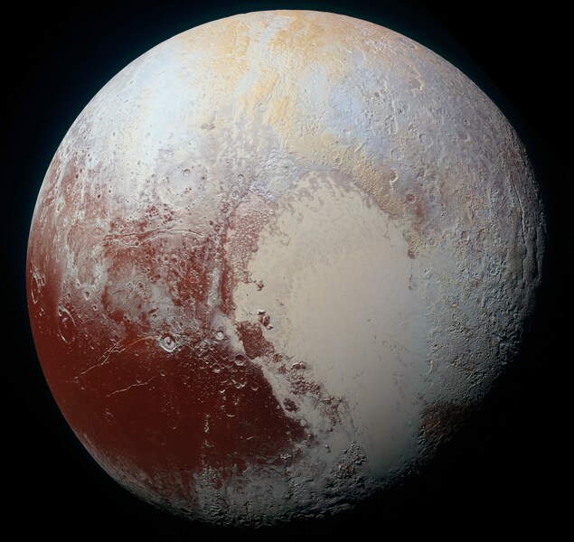 La planète naine Pluton. La planète naine Pluton.