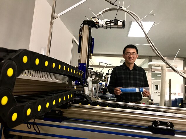 Dai Hongjun, entrepreneur. Nantong, octobre 2017 Dai Hongjun, entrepreneur. Nantong, octobre 2017