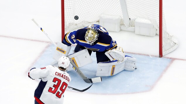 Le but d'Alex Chiasson Le but d'Alex Chiasson