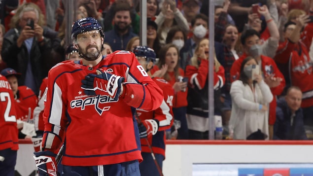 Alexander Ovechkin devient le 3e buteur de l’histoire de la LNH