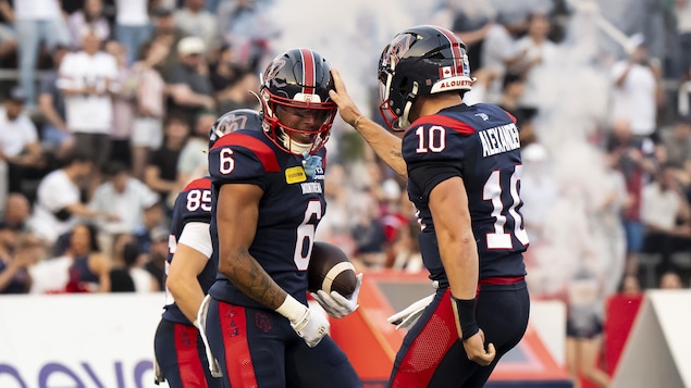 Alexander, Philpot et Snead spectateurs au dernier match des Alouettes