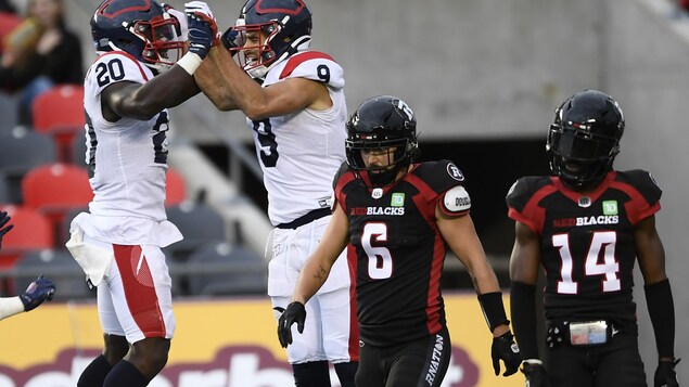 Matthew Shiltz guide les Alouettes vers une victoire de 27-16 à Ottawa
