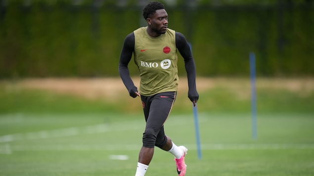 Le Canada pourra compter sur Alphonso Davies contre l’Afrique du Sud