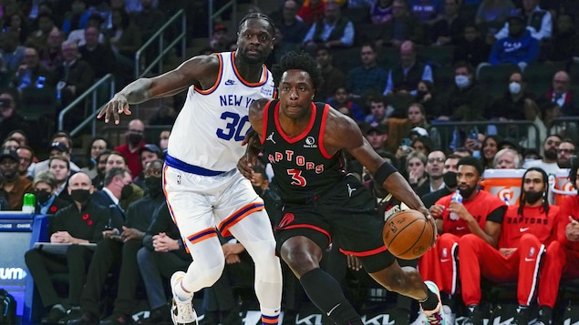 Anunoby marque 36 points dans un gain éloquent des Raptors à New York