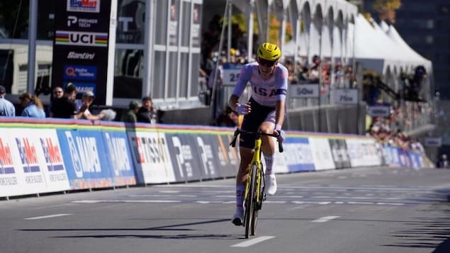 L’Américain Ashlin Barry est sacré champion U23 aux mondiaux de cyclisme