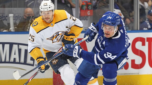 Les Leafs blanchissent les Predators