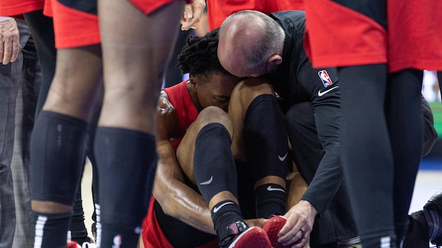 Raptors : Scottie Barnes pourrait « peut-être » jouer le 3e match