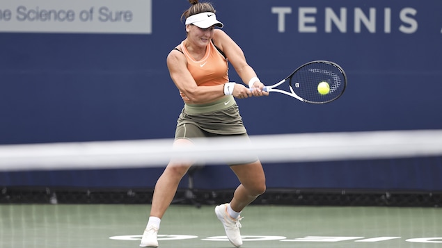 Bianca Andreescu is eliminated in San Diego