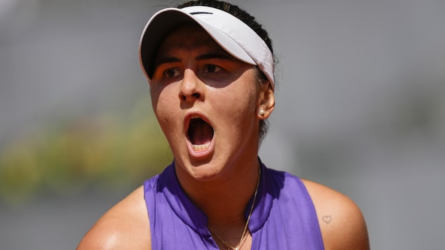 Bianca Andreescu poursuit sa route à Madrid, Leylah Annie Fernandez éliminée