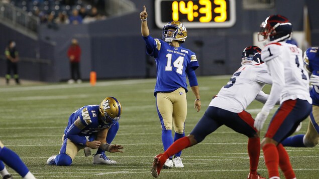 Les Alouettes chauffent les Blue Bombers, mais s’inclinent 31-21