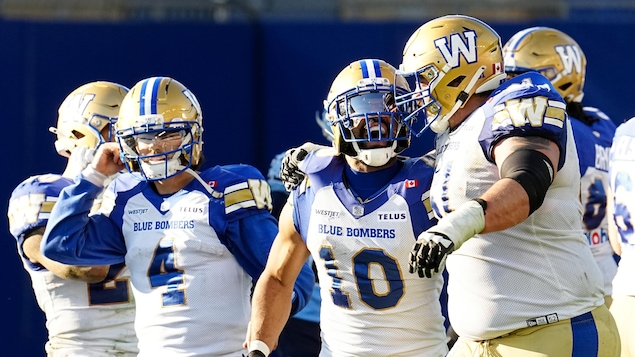 Les Blue Bombers rejoignent les Alouettes en finale de l’Est