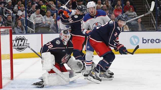 Les Blue Jackets battent les Oilers dans un festival offensif