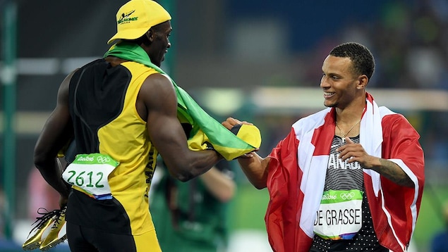 Usain Bolt voit son successeur en Andre De Grasse