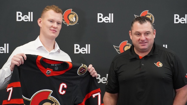 Brady Tkachuk devient le 10e capitaine de l’histoire des Sénateurs d’Ottawa