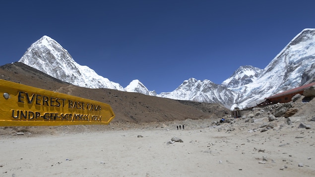 Un camp de base de l'Everest