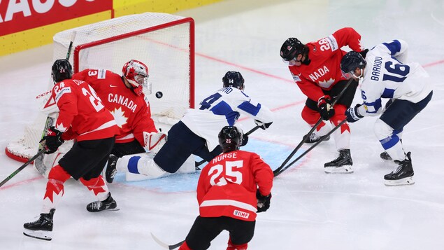 Le Canada stoppé par la Finlande en demi-finales du mondial