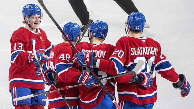 Caufield et Texier donnent la victoire au Canadien en fusillade face aux Panthers