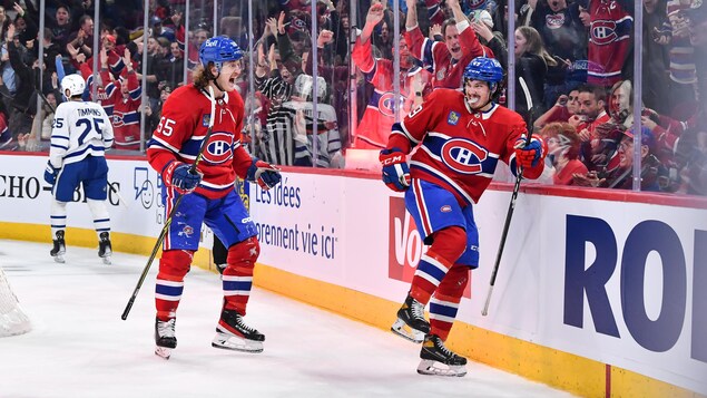 Malgré la perte de Cole Caufield, le Canadien renverse les Leafs en prolongation