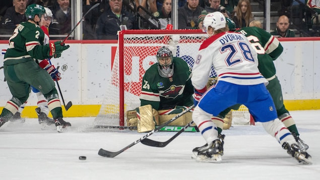 Le Canadien trébuche au Minnesota
