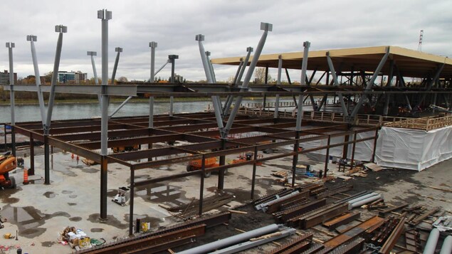 Le chantier du circuit Gilles-Villeneuve filmé en continu (image du 30 octobre 2018) Le chantier du circuit Gilles-Villeneuve filmé en continu (image du 30 octobre 2018)