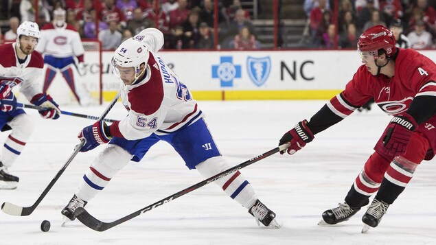 Charles Hudon (gauche) et Haydn Fleury (droite) Charles Hudon (gauche) et Haydn Fleury (droite)