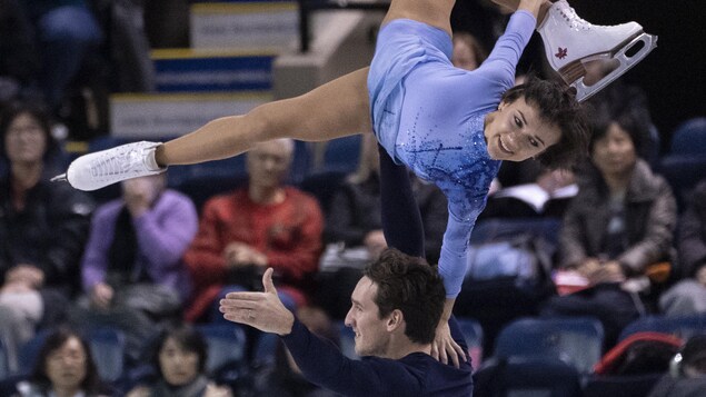 Lubov Ilyushechkina et Charlie Bilodeau