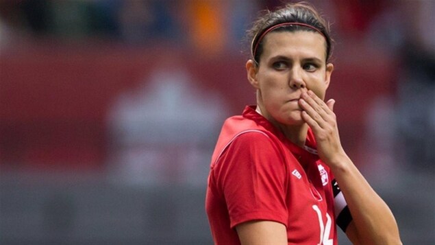 Christine Sinclair n’est pas finaliste au titre de joueuse de l’année de la FIFA