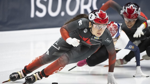 Four medals for Canadian skaters in Utah, including relay gold