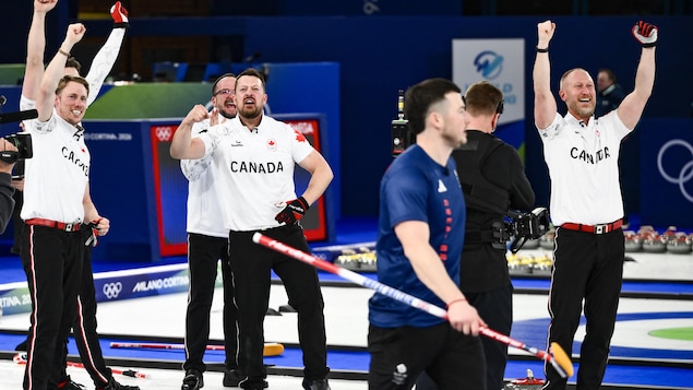 Le Canada à l’honneur en curling aux JO : les faits saillants du 21 février