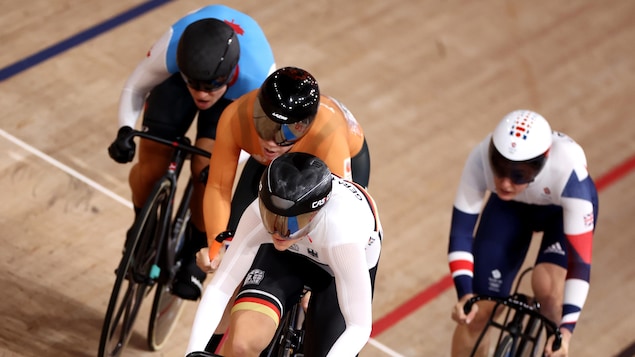 Kelsey Mitchell termine 5e au keirin aux Mondiaux de Roubaix, Lauriane Genest 10e