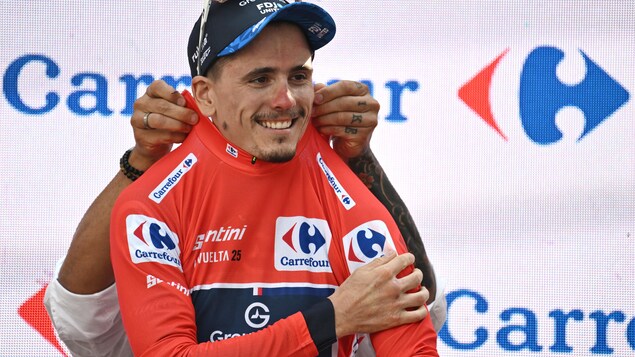 Tour d’Espagne : le maillot rouge à David Gaudu après la 4e étape