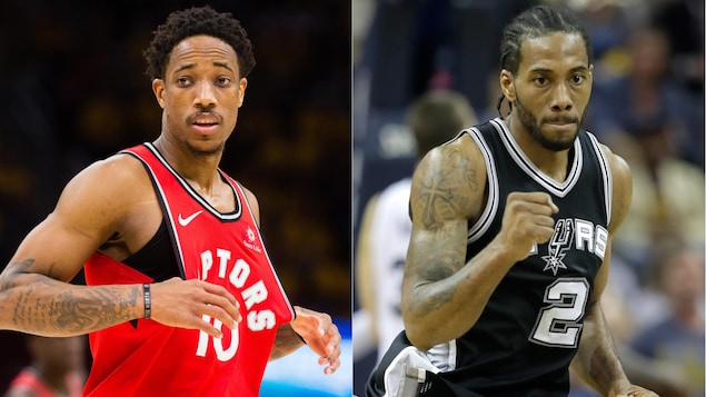 DeMar DeRozan et Kawhi Leonard