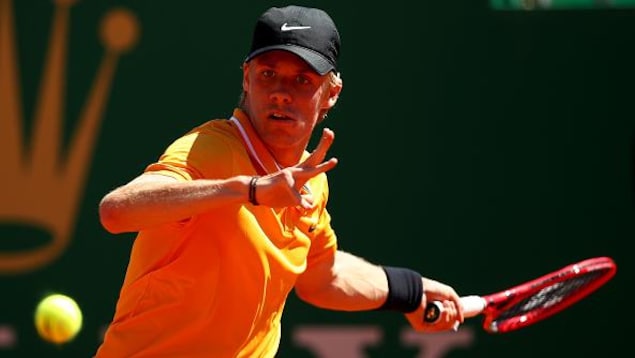 Denis Shapovalov n'était visiblement pas au meilleur de sa forme, lundi, à Monte Carlo