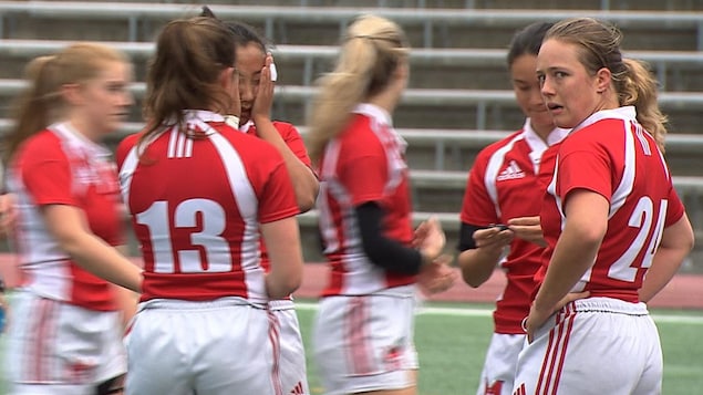 Dori Yeats avec les Martlets de McGill