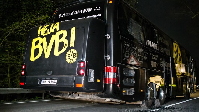 L'autobus du Borussia de Dortmund L'autobus du Borussia de Dortmund