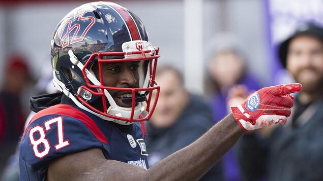 Eugene Lewis des Alouettes de Montréal dans l’équipe d’étoiles de la LCF