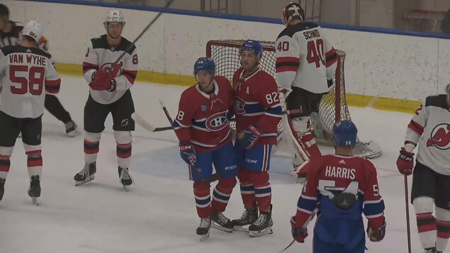 Les espoirs du Canadien à court contre ceux des Devils