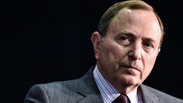 Le commissaire de la LNH, Gary Bettman