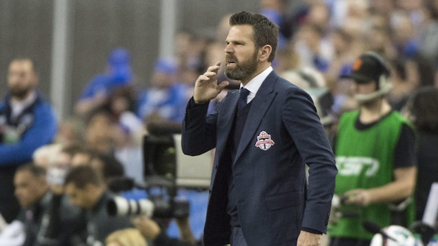 Greg Vanney, entraîneur-chef du Toronto FC.