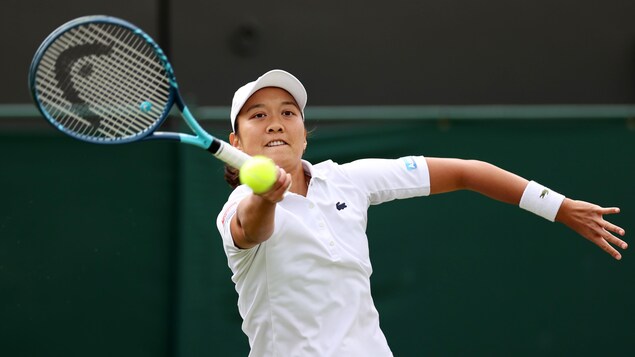 Harmony Tan, tombeuse de Serena Williams, poursuit sa route à Wimbledon