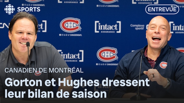 Jeff Gorton et Kent Hughes dressent leur bilan de saison.