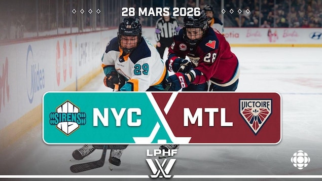 Les faits saillants du match du 28 mars 2026 entre les Sirens de New York et la Victoire de Montréal au Little Caesar Arena de Detroit.