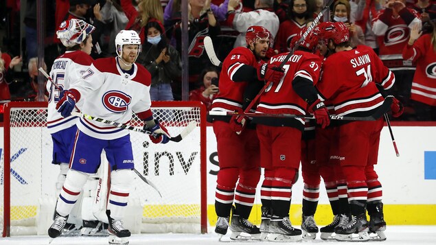 Le Canadien perd deux autres vétérans et le match face aux Hurricanes