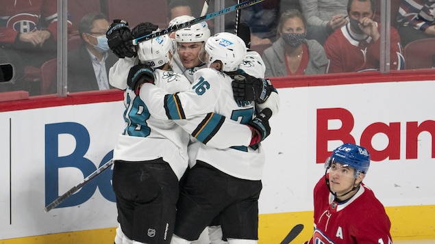 Les Sharks dominent le Canadien 4-0 après deux périodes